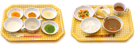 給食の写真